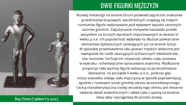 Figurki z brązu, Etruria (1 połowa V w.p.n.e.)