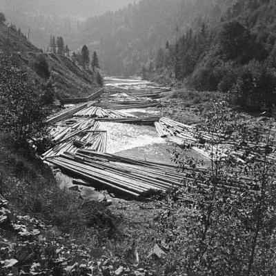 Rzeka Prut, Karpaty 1933 r.